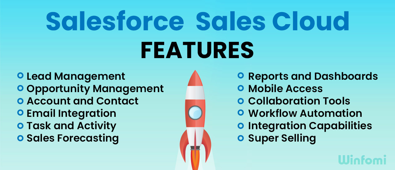 Salesforce Sales Cloud Implementation Key Features